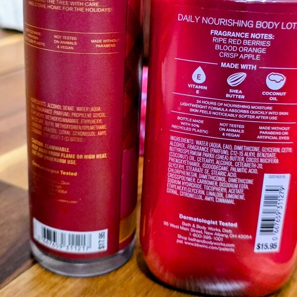 NWT_Bath & Body Works Bright Christmas Morning Body Lotion & Fragrance Mist - Picture 3 of 3